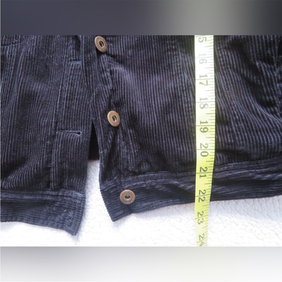 COTTON ON Sherpa Corduroy Black & White Chunky Fall Winter Jacket 8 - Picture 8 of 8